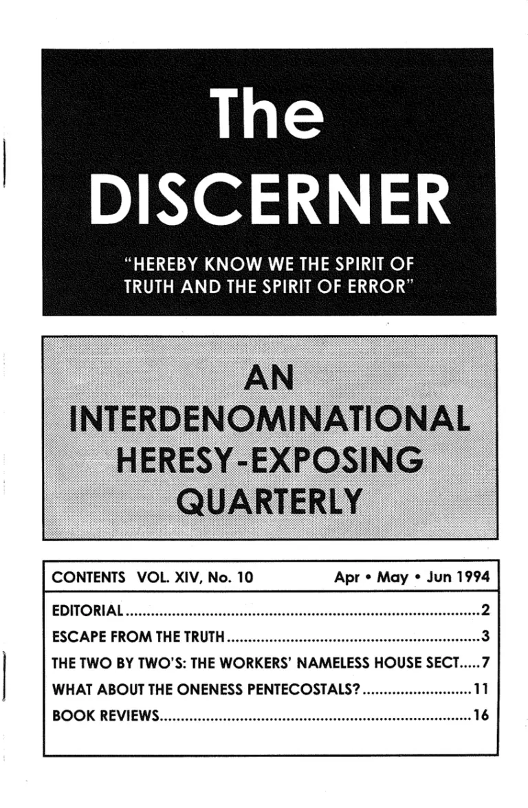 The Discerner